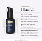 Quicksilver Scientific Nanoemulsified Hista-Aid - Flavonoids to Help Maintain Healthy Histamine Levels - Liposomal Vitamin C, DIM, Luteolin & Quercetin Liquid (50ml)