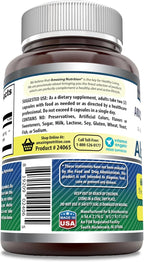 Amazing Formulas Alpha GPC Supplement | 600 Mg Per Serving | 60 Capsules | Non-GMO | Gluten Free | Made in USA