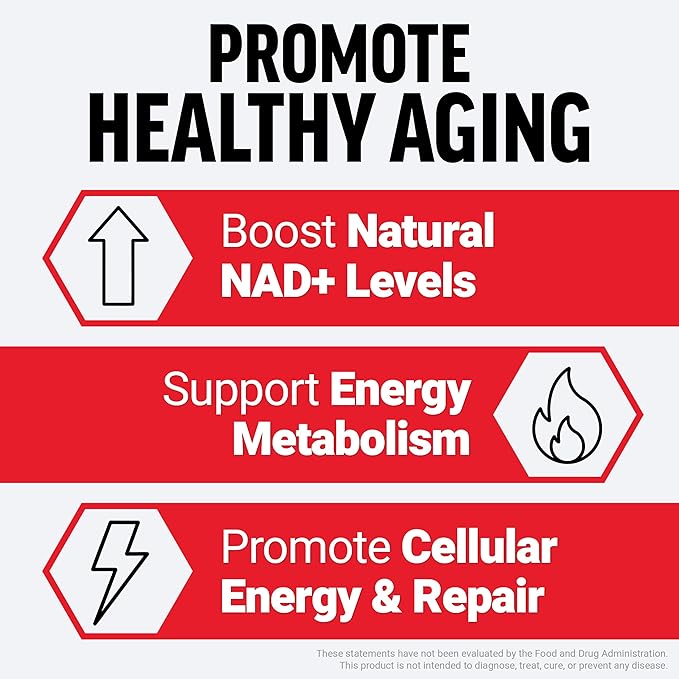 Force Factor NMN Supplement, Nicotinamide Mononucleotide to Support Healthy Aging and Energy Metabolism, Boosts NAD+ Levels, No Gelatin, Non-GMO, 30 Vegetable Capsules