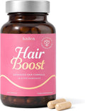18-in-1 Hair Growth Supplement | Collagen, Hyaluronic Acid, Nettle, Silica, Biotin, Grape Seed Extract, Bamboo | Stronger, Thicker, Longer Hair – Supports Hair Volume, Shine, Scalp & Nail Health