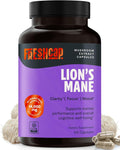 FreshCap Mushrooms Ayurveda Lions Mane Supplement Capsules 14,000mg - Lion's Mane, High Potency Extract, 14:1 Organic Mushroom Supplement, Focus Made in USA (120 Capsules)