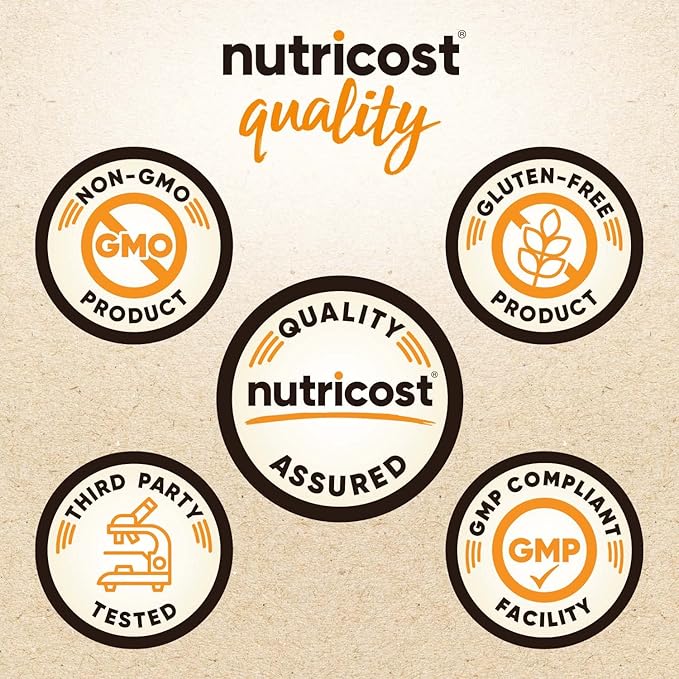 Nutricost Organic Lion's Mane Mushroom Powder 4oz - Certified USDA Organic