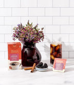 Teeccino Cordyceps Schisandra Tea - Cinnamon Berry - 25 TeaBags - Caffeine Free Mushroom Adaptogenic Herbal Tea, 3x More Herbs Than Regular Tea Bags, Naturally Sweet, Gluten Free, Prebiotic