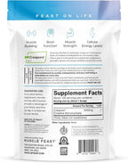 Muscle Feast Creapure Creatine Monohydrate Powder, Vegan Keto Friendly Gluten-Free, Mass Gainer, Muscle Recovery Supplement and Trusted Creatine for Muscle Growth, Creatine Powder, Unflavored, 500g
