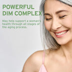 Emerita by Life-flo DIM Supplement, Balancing Support for Women with 100mg DIM Plus Calcium D-Glucarate and Broccoli Seed Extract, 60-Day Guarantee, Not Tested on Animals, 30 Servings, 60 VegCaps