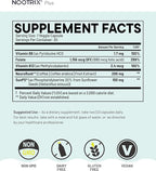 Nootrix Brain Plus Nootropic Supplement | Supports Memory, Mental Focus, Cognitive Health & Energy | Promotes Healthy Mood & Brain Function | Vitamin B1, Vitamin B6 & Vitamin B12 | 30 Capsules