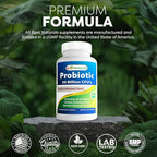 Best Naturals Probiotic 10 Strains & 30 Billion CFU Intestinal Flora, 120 Veggie Capsules - Shelf Stable probiotic (4146365)