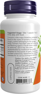 Now Foods Curcumin Ext 95% 700mg, 60 CT