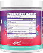 Alani Nu Pre Workout Powder Hawaiian Shaved ICE, Amino Energy Boost, Endurance Supplement, Sugar Free, 200mg Caffeine, L-Theanine, Beta-Alanine, L-Citrulline, 30 Servings