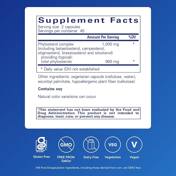 Pure Encapsulations CholestePure | Supplement to Support Cardiovascular Health, Enzyme Function, and Lipid Metabolism* | 90 Capsules