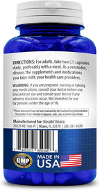 Extra Strength Pterostilbene Supplement | Vegan Friendly 150mg Pterostilbene Capsules | Antioxidant Supplement for Aging Heart Immune and Brain Support | Made in The USA (180 Day Supply)