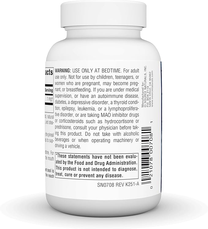 Source Naturals Sleep Science Melatonin, Helps Promote Sleep* - 1 mg - 300 Orange Flavored Lozenges