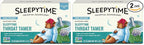 Celestial Seasonings Wellness Tea, Sleepytime Throat Tamer, 20 Count Box (Pack of 2)