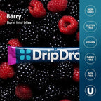 DripDrop Hydration Packets - Berry - Single Serve Electrolytes Powder Drink Mix - Non-GMO, Gluten Free, Vegan - 32 Sticks