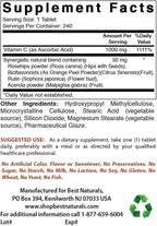 Chromium Picolinate 200 mcg & Vitamin C 1000 mg