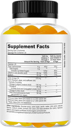 Focus Kids Gummies for Kids and Teens, Attention, Memory & Concentration, Focus Supplement for School & Study Brain Vitamins for Children DHA & Omega 3-6-9 – 60ct