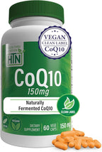 Health Thru Nutrition CoQ-10 150mg - 60 Capsules | Ubiquinone Coenzyme Q10 | Supports Cellular Energy & Antioxidant Protection | Non-GMO, Soy-Free, Vegan, Gluten-Free