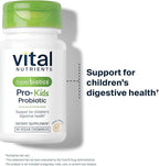 Hyperbiotics Vital Nutrients Pro Kids Probiotic | Allergen-Free Toddler Probiotics for Kids | Targeted Immune, Gut, and Digestive Health | Sugar-Free Orange Flavor | 60 Chewable Tablets