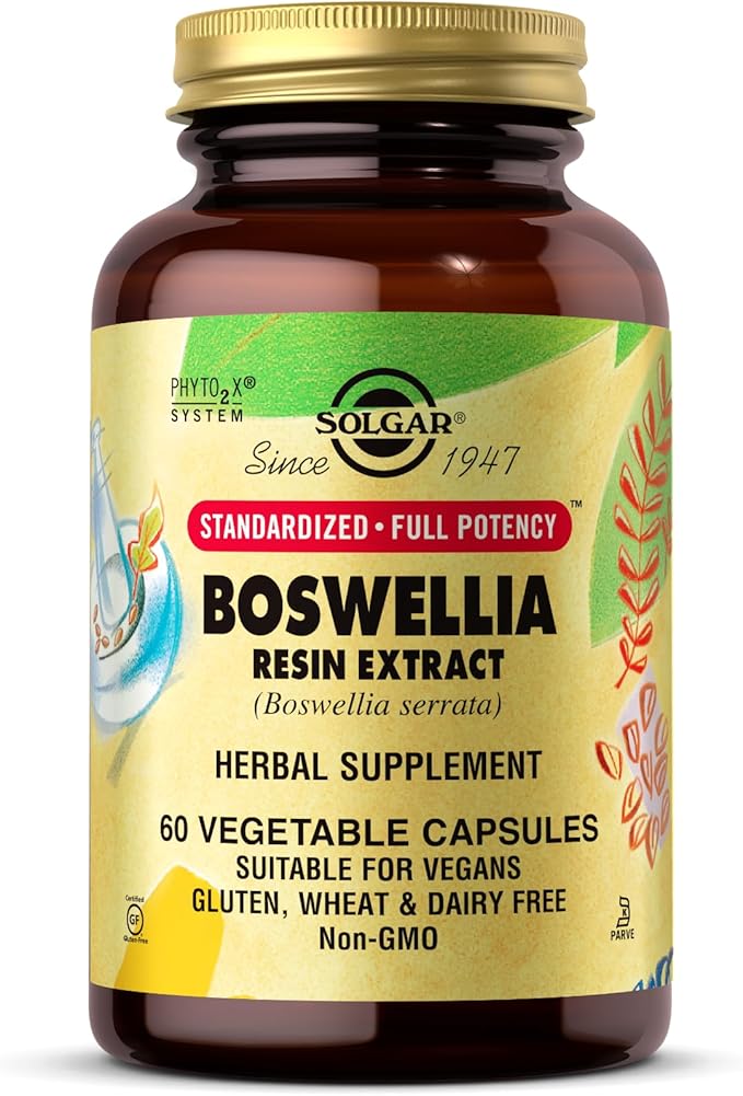 SFP Boswellia Resin Extract Solgar 60 VCaps