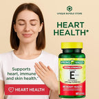 Vitamin E 670mg (1,000 IU) Extra Strength – 60 Softgels, Natural d-Alpha Vitamin E Supplement, Daily Vitamina E 1000 IU for Wellness (Pack of 2)