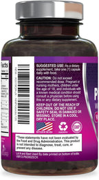 Probiotics for Digestive Gut Health - 50 Billion CFU Per Capsule, 10 Premium Strains & Prebiotics - Best Probiotics for Women & Men, Occasional Constipation, Gas, Immune Health Support - 120 Capsules