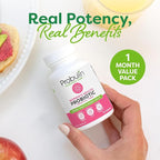 Probulin Womens Probiotic - Vaginal, UT, Gut & Immune Health with Lactobacillus Reuteri - 20 Billion CFU, 12 Probiotic Strains & Prebiotics - 30 Vegan, Gluten Free Capsules for Whole-Body Wellness