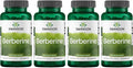 Swanson Berberine HCl Cardiovascular and Metabolic Health Supplement for Health-Conscious Adults - Non-GMO, Vegan, Gluten-Free (60 Vegan Capsules, 400 mg Each, 4 Pack)