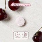 Bariatric Advantage Calcium Citrate Chewable 500 mg - for Bariatric Surgery Patients - High-Potency, Easy-Digest Tablets - Calcium Citrate - Bone Strength Supplements* - 90 Count - Wild Cherry