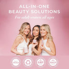 Swedish Collagen Deluxe | 12,500 mg Hydrolyzed Marine Collagen Liquid Supplement - 3 x 500 ml (1,500 ml in Total), 60 Day Supply | Hyaluronic Acid, Biotin & Vitamin C for Hair, Skin, Nails & Joints