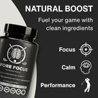 Brain Supplement for Memory and Focus - Mental Focus Supplement - Ashwagandha, L Theanine, Rhodiola Rosea & Ginkgo Biloba - Alpha Brain Supplements for Memory or Focus, Non-GMO, Vegan - 60 Capsules