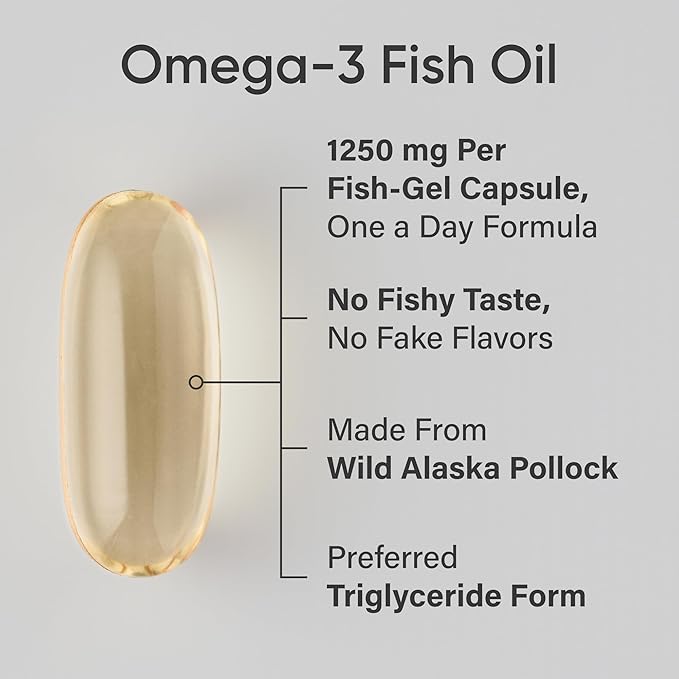 Sports Research® Multivitamin Pack - Alaskan Omega-3 Fish Oil 1250mg, Vitamin D3 5000iu + K2 100mcg, and Chelated Magnesium Glycinate 160mg - Vegan Certified · Non-GMO · Gluten & Soy Free