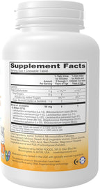 NOW Foods Supplements,BerryDophilus™ with 2 Billion,10 Probiotic Strains,Xylitol Sweetened,Strain Verified,120 Chewables,Packaging May Vary,(Pack of 2)