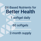 Life Extension Once-Daily Health Booster - Vitamins & Nutrients Supplement for Whole-Body Health - Vitamin K Complex, Vitamin E, Saffron, Lutein and More - Non-GMO, Gluten-Free - 60 Softgels