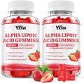 Alpha Lipoic Acid Gummies 400 MG, Chewable R Lipoic Acid Supplement for Antioxidant & Nervous System Support, Sugar Free, Vegan, Strawberry Flavor, 120 Count