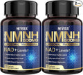 2Pack NAD+ Supplement, Next-Gen NMNH Liposomal 500mg, NR NMN Supplement Alternative, High Absorption NAD+ with Curcumin, Niacinamide for Cellular Energy, DNA Repair, Healthy Aging, 120 Softgels