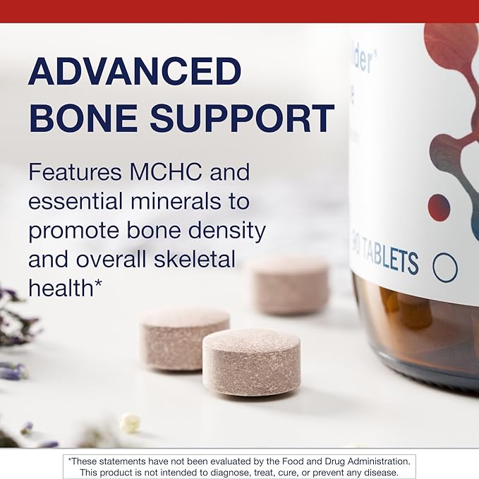 Metagenics Bone Builder Chewable Supplement- Calcium, Vitamin D & Magnesium for Bone Strength & Teeth Health* - Supports Cardiovascular & Immune Function* - Non-GMO, Gluten-Free - 90 Chewable Tablets