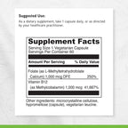 DAVINCI Labs - 5-MTHF/B12 MC 2000-60 Capsules