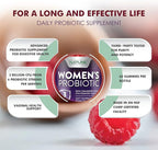 Built by Nature Probiotics for Women Gummies 3 Billion CFU, 6 Probiotic Strains with Cranberry Supplement, Digestive, Immune, Vaginal & Urinary Health, Shelf Stable, 60 Gummy