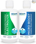 BEAM Minerals Micro-Boost and Electrolyze Advanced Set | Advanced Electrolyte & Micronutrient Support | 100% Bioavailable, Ionized Format
