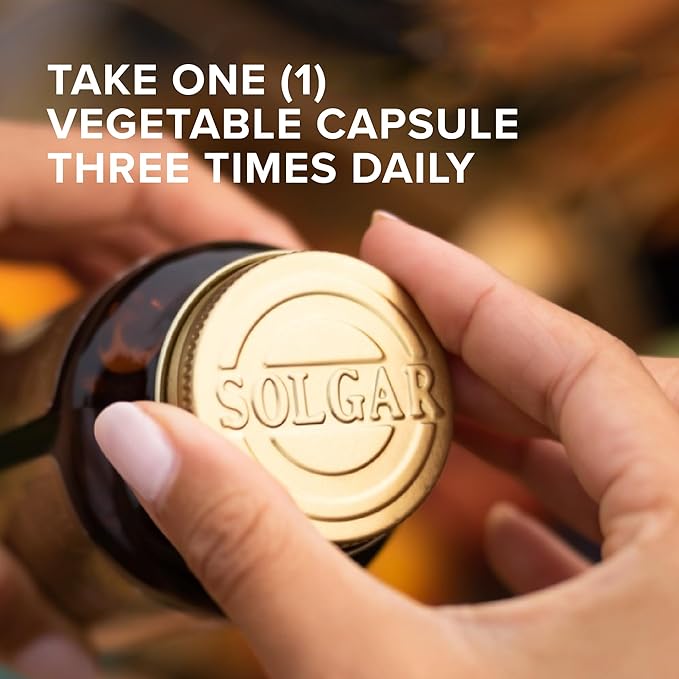 Solgar Chlorella - 100 Vegetable Capsules - Maximum Absorption - Non-GMO, Vegan, Gluten Free, Kosher - 100 Servings