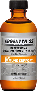 Argentyn 23 Professional Immune Support - Colloidal Silver, Bio-Active Silver Hydrosol, 23 ppm, Liquid Twist Top, 4 Fl Oz (118 mL)