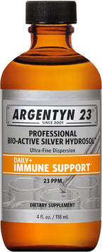 Argentyn 23 Professional Immune Support - Colloidal Silver, Bio-Active Silver Hydrosol, 23 ppm, Liquid Twist Top, 4 Fl Oz (118 mL)