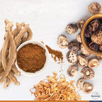 TruWild Adaptogen Blend with Cordyceps Maca Ashwagandha - Full Spectrum Mushroom Blend for Daily Support and Function, All Natural Formula with 7 Key Ingredients, 60 Capsules