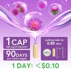 Milk Thistle, Concentrated Seed Extract with 80% Silymarin, Liver Cleanse Detox for Men + Women, Once Daily, 90 Veggie Caps