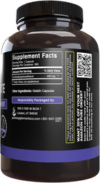 Pure Original Ingredients DMAE Bitartrate (365 Capsules) No Magnesium Or Rice Fillers, Always Pure, Lab Verified