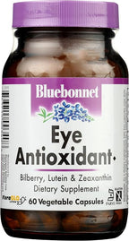 BlueBonnet Eye Antioxidant with Zeaxanthin Formula Vegetarian Capsules, 60 Count