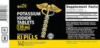 Nature's Fusions Potassium Iodide Tablets 130 mg (140 Tablets) EXP 10/2032 - Ki Pill - YODO Naciente