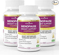 Menopause Supplements for Women 60 Billion with Akkermansia Probiotic & Prebiotic, Vitamin D & E for Hormone Balance, Metabolism, Gut Health, Hot Flashes - Non-GMO | 180 Caps