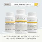 Integrative Therapeutics Zinc Chelate - Antioxidant Support & Healthy Immune Function* - Mineral Supplement for Men & Women - Dairy-Free & Gluten-Free - 100 Capsules (100 Servings)
