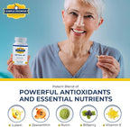 Simple Promise - Xetina 20™ Lutein and Zeaxanthin Supplements - Essential Support for Eye Health with Vitamins E, Eyebright, Zinc, Grape Seed Extract, Rutin & Bilberry - 60 Capsules